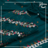 Unstitched 3 Piece Zink Chiffon Dress A-123